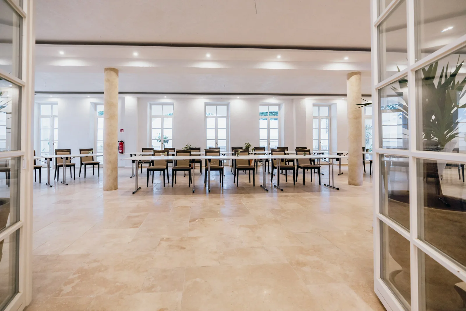Orangerie als Eventlocation im Hofgut Sickertshofen